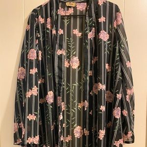 Floral cardigan 🌷🌑